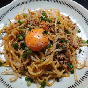 マルちゃん正麺　味噌　簡単　油そば